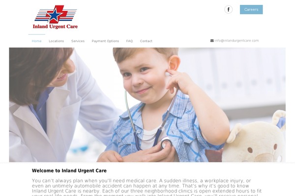 Medical Doctor theme site design template sample