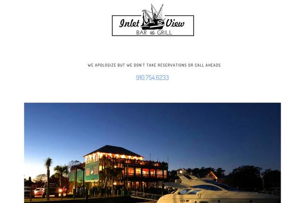 Café Pro theme site design template sample