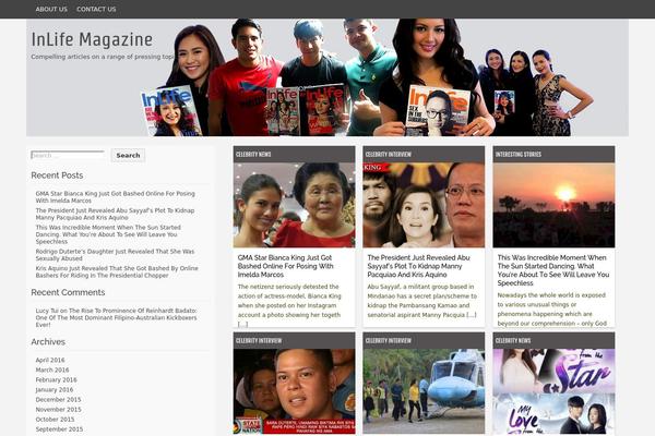 Codium Grid theme site design template sample