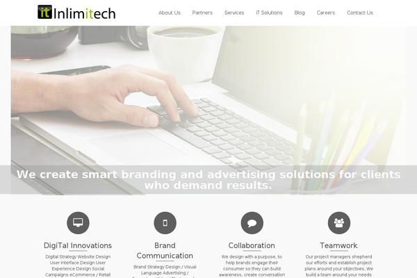 Pinnacle theme site design template sample