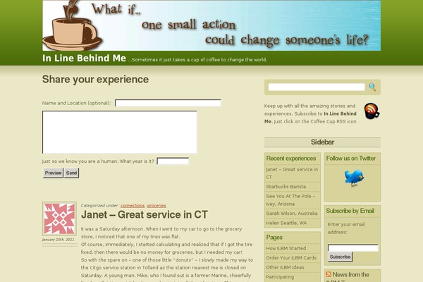 Green theme site design template sample