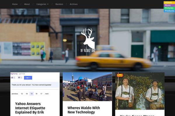 Garfunkel theme site design template sample