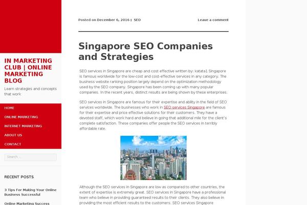 Adaption theme site design template sample