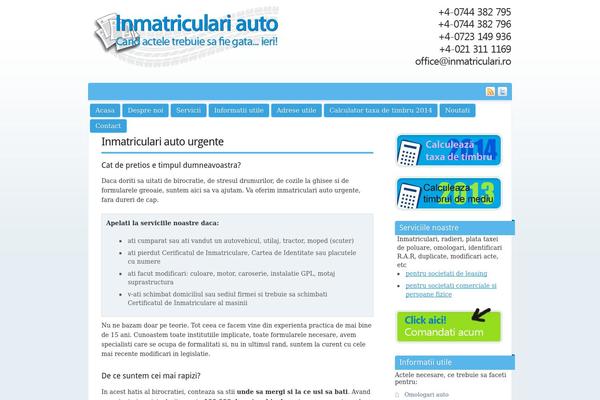 inmatriculari.ro site used George