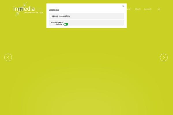 Cake theme site design template sample