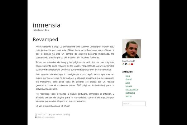 SimplifiedBlog theme site design template sample
