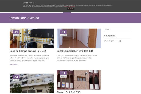 i-max theme site design template sample