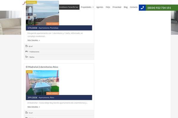 Site using Easy-real-estate plugin