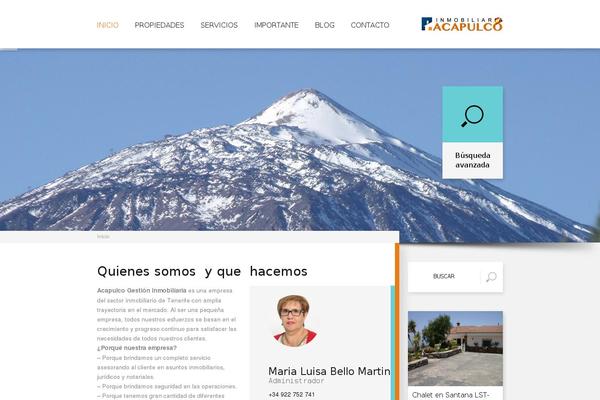 Wp Estate theme site design template sample