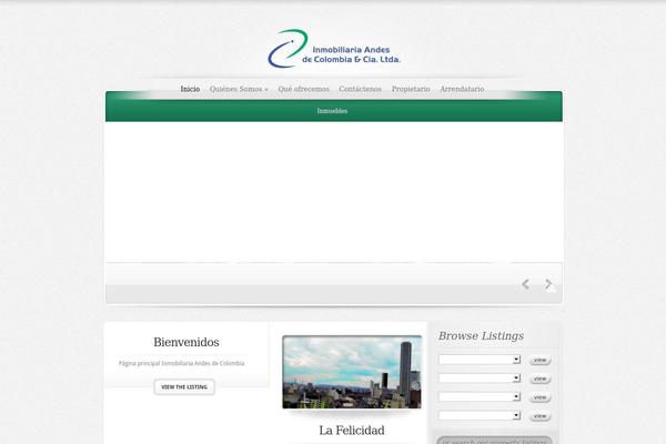 ElegantEstate theme site design template sample