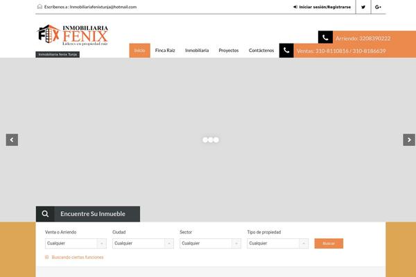 Realhomes Child theme site design template sample