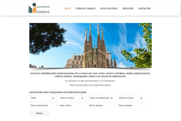 inmobiliariamundial.com site used Wp Estate