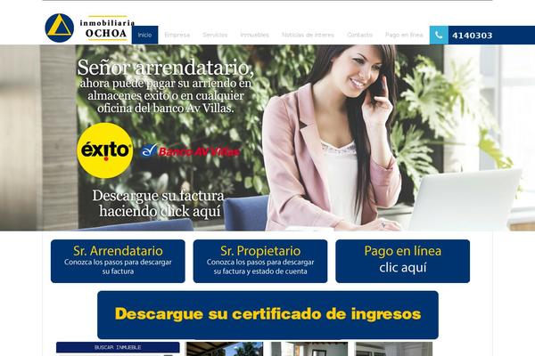 inmobiliariaochoa.com site used Realhomes-theme