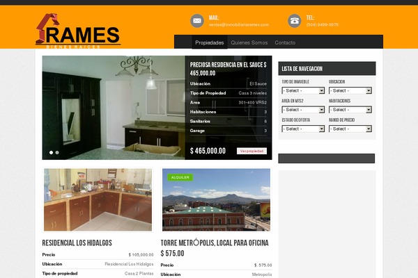 inmobiliariarames.com site used avenue