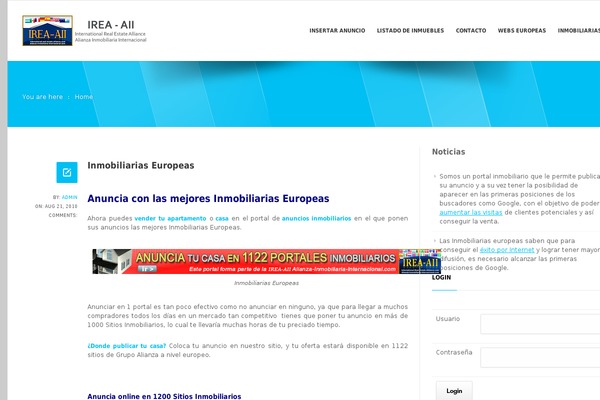 inmobiliariaseuropeas.net site used Emerald