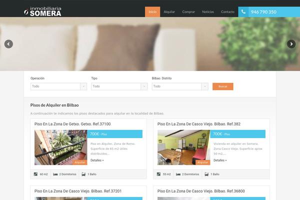Site using Easy-real-estate plugin