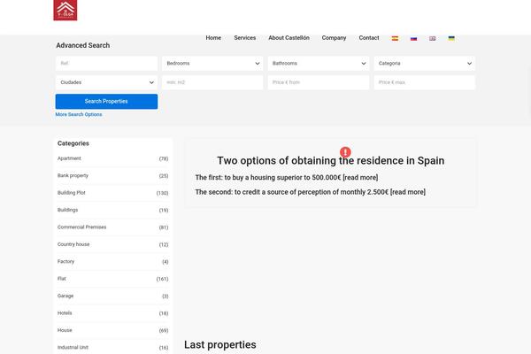 inmobiliariavolga.com site used Residence Child
