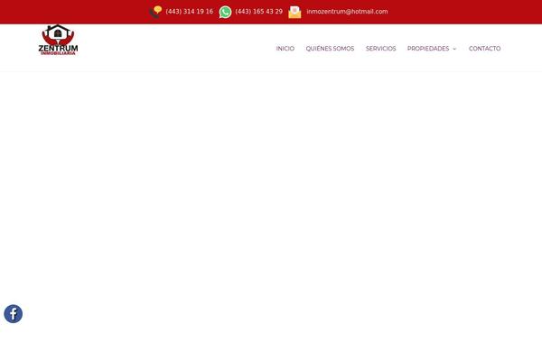 Site using Speed Contact Bar plugin