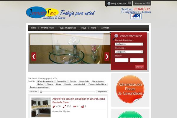 Denali theme site design template sample