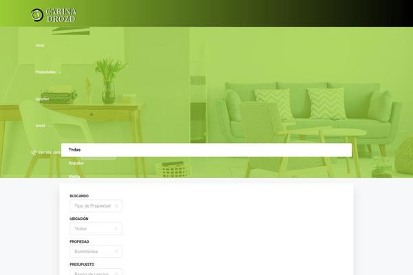 Houzez theme site design template sample