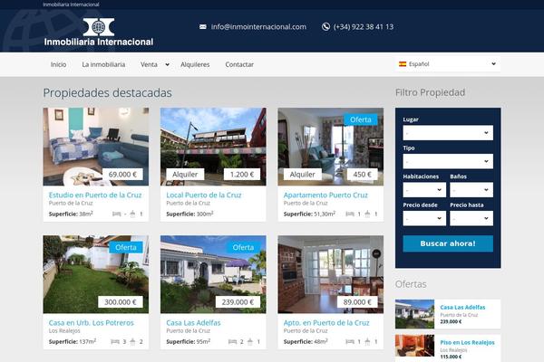 Realia theme site design template sample