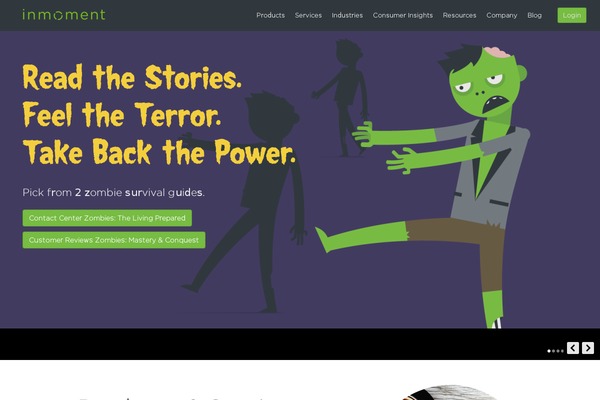 inmoment theme websites examples