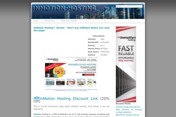 Azul theme site design template sample
