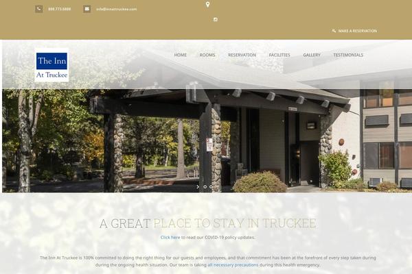 Restinn theme site design template sample