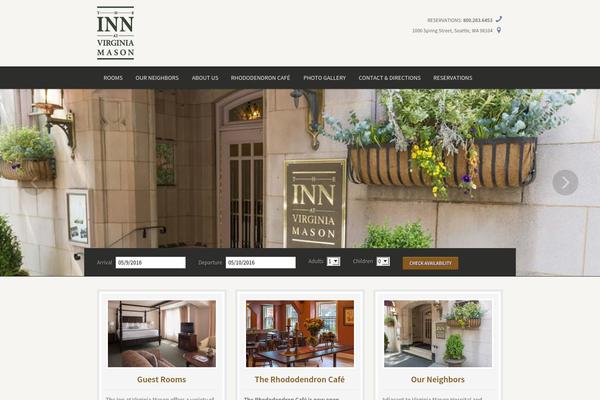 Ambassador theme site design template sample