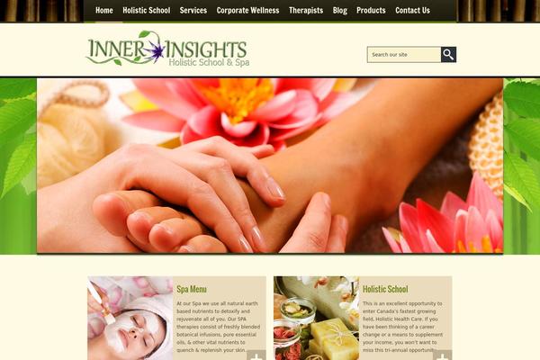 SPA Treats theme site design template sample