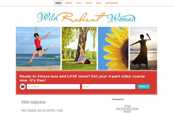 Jacqueline theme site design template sample