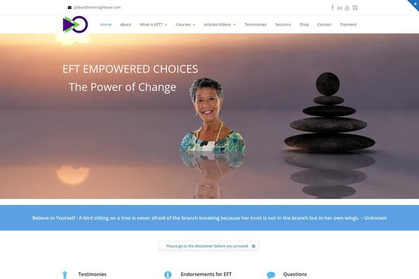 Total theme site design template sample