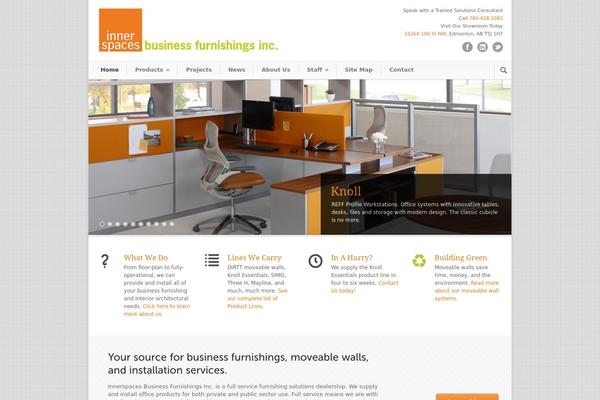 Modernize theme site design template sample