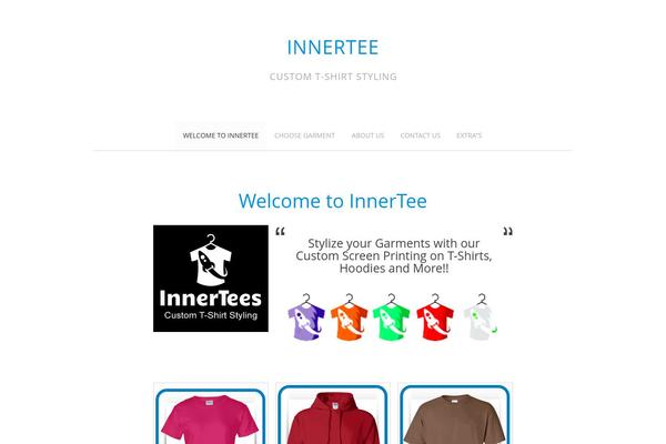 Simple Style theme site design template sample