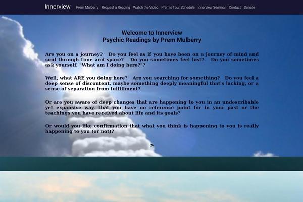 Tesseract theme site design template sample