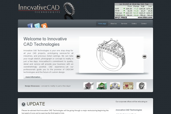 innocadtech.com site used Mystique