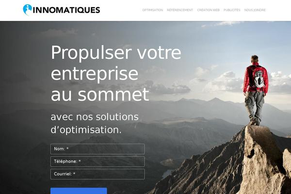 Site using Cherry-blog-layouts plugin