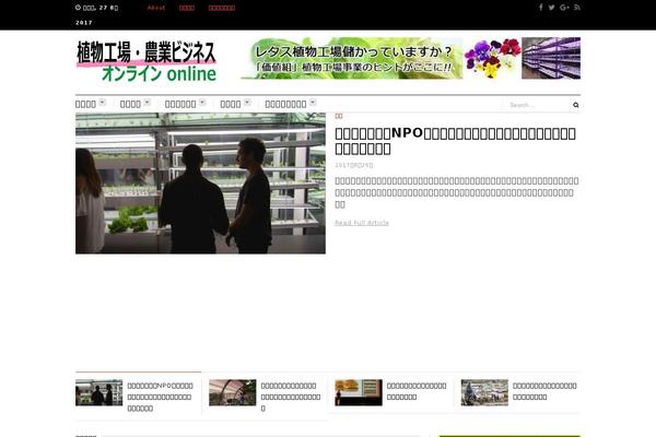TrueNews theme site design template sample