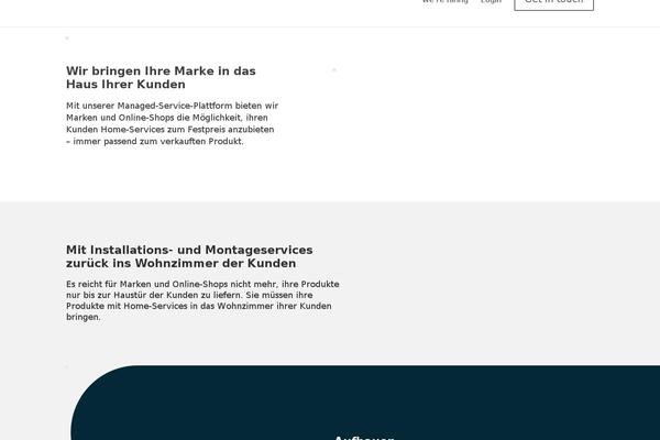 Divi Child theme site design template sample
