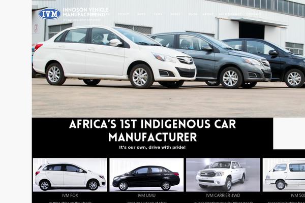 Salient theme site design template sample