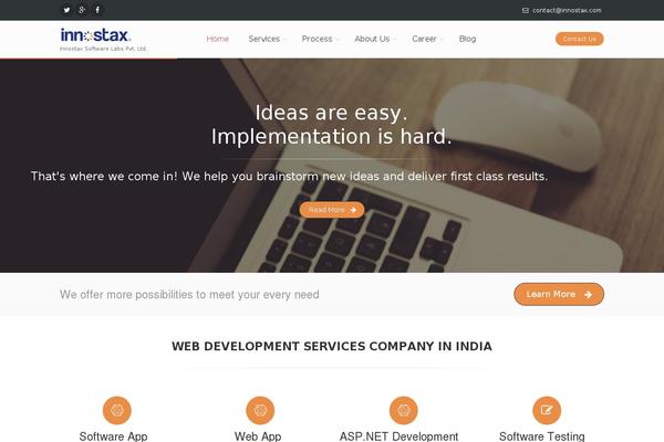 innostax.com site used Innostax