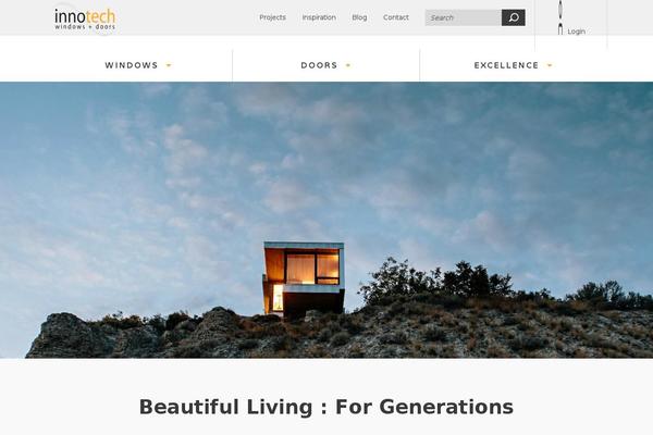 Innotech theme site design template sample