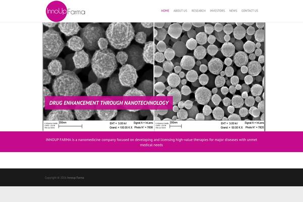 Interface theme site design template sample