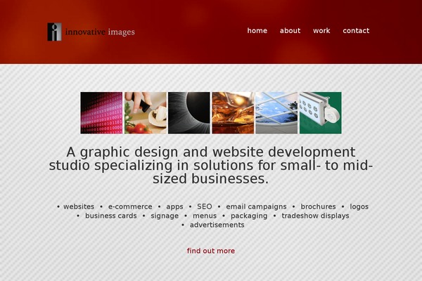 Innovative theme site design template sample
