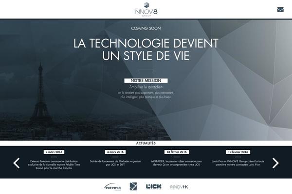 Hub-child theme site design template sample