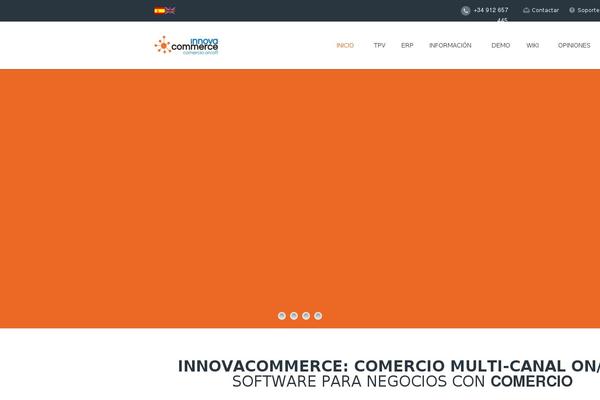 Site using Multilingualpress-site-flags plugin