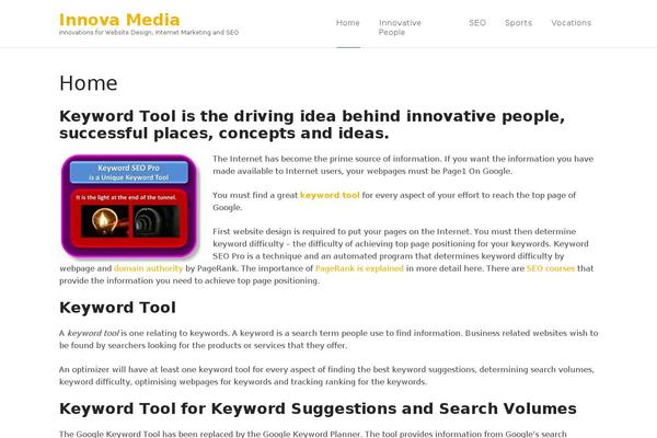 Business One Page theme site design template sample