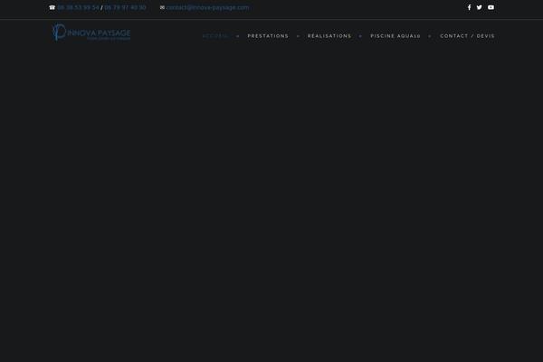 Innova theme site design template sample