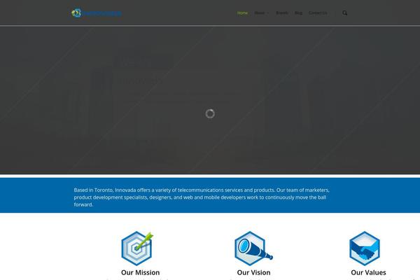 Site using Js_composer_salient plugin