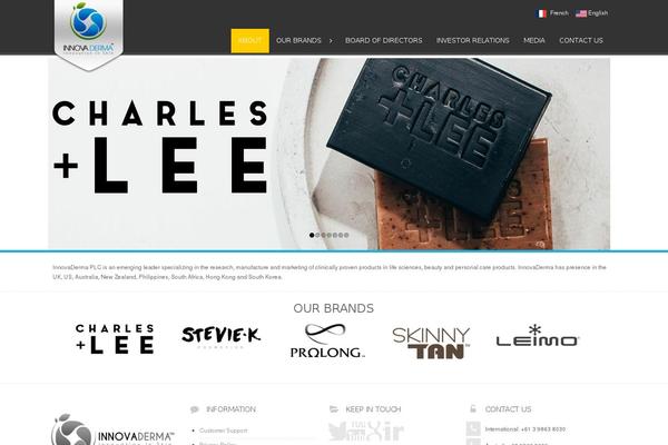 innovaderma.com site used Preciso-wpec-1.1
